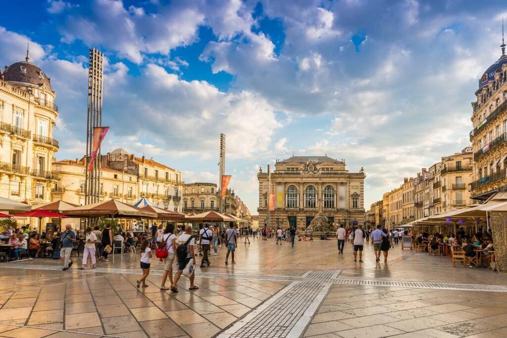 Appartement Montpellier Comedie Gare St Roch Ngoại thất bức ảnh