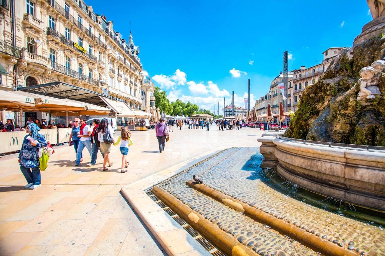 Appartement Montpellier Comedie Gare St Roch Ngoại thất bức ảnh
